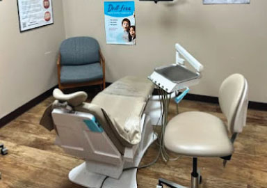 Interior waiting area at Fossil Ranch Dental & Orthodontics